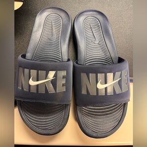 Nike Navy Slide Sandals size 7 men’s